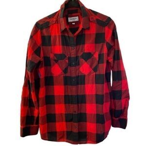 Express women’s buffalo check plaid, longsleeve shirt, size XS
